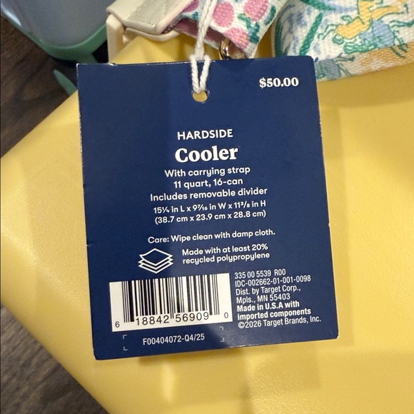 Roller Rabbit x Target Yellow Cooler - Picture 7 of 7